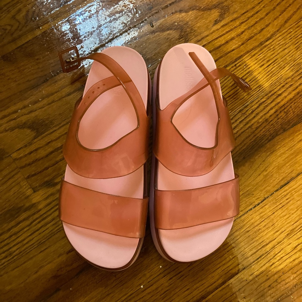 Well loved Melissa cosmic next gen sandals